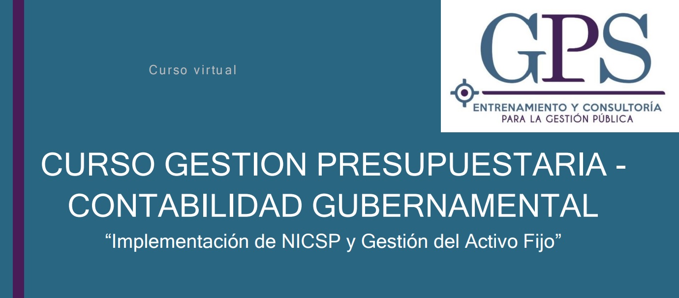 Curso Gestión Presupuestaria y Contabilidad Gubernamental